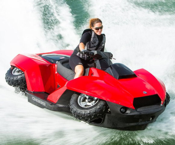 Quadski Amphibious Atv On Electric Jet Ski