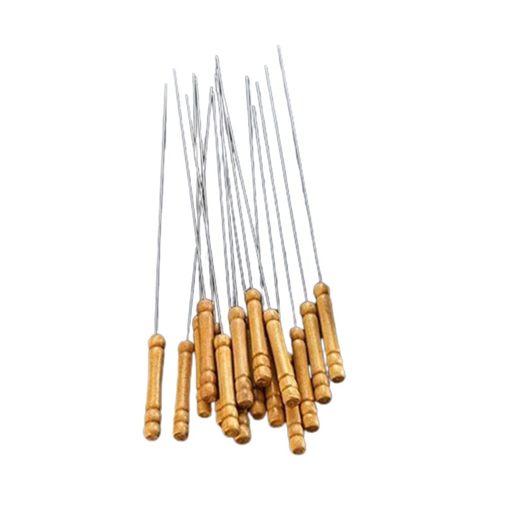 Top Quality Premium Stainless Steel BBQ Skewers Extendable Easy to Clean With Stainless Steel