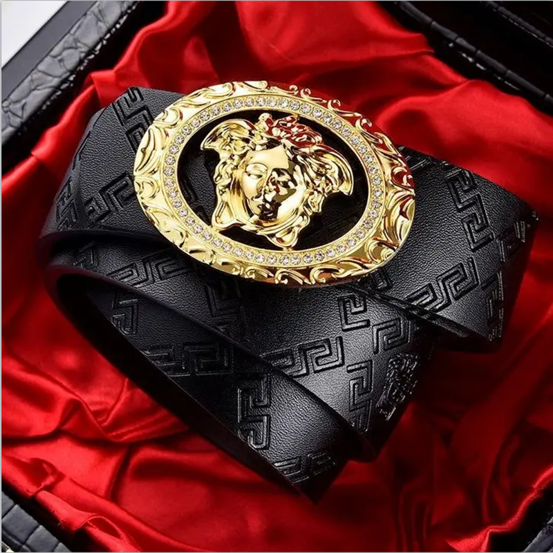 Fashion Design Top Luxury Quality Real leather Famous Branded Belt for Men