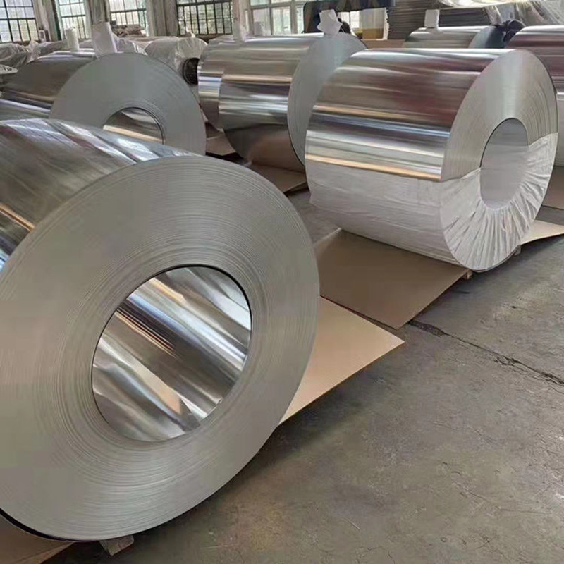 Colored Aluminum Coil Plate Manufacturer 1050 3105 5052 6061 Wood Grain Color Coating Aluminum for Honeycomb Board