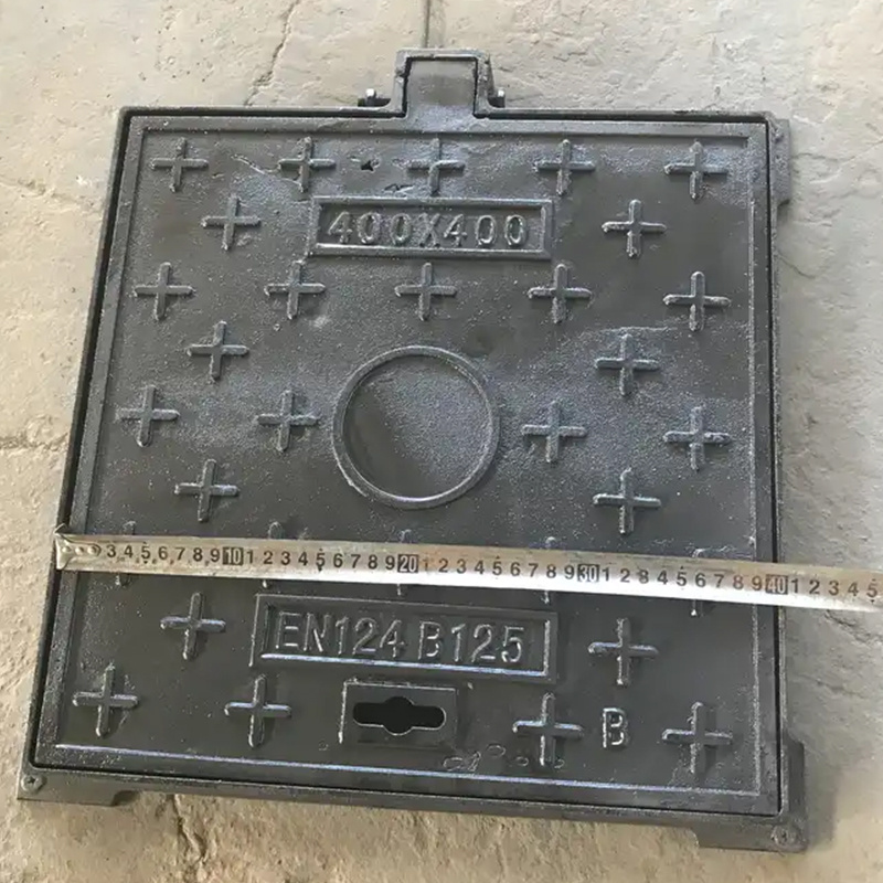 Square Ductile Iron Manhole Cover Sand Light Heavy Duty Manhole Cover Composite Manhole Covers