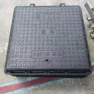 Composite Light Square Black Green FRP Resin Manhole Cover For Sewer Manhole Cover and Municipal Construction