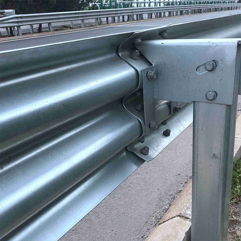 Factory wholesale traffic barrier guardrail price per meter used guardrail for sale galvanized w beam highway guardrails