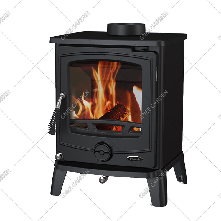 High temperature resistant paint iron wood burning stove wood fire place fireplace long wooden fireplace