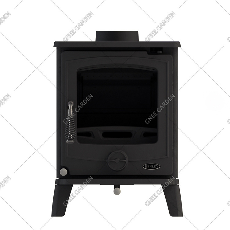 High temperature resistant paint iron wood burning stove wood fire place fireplace long wooden fireplace