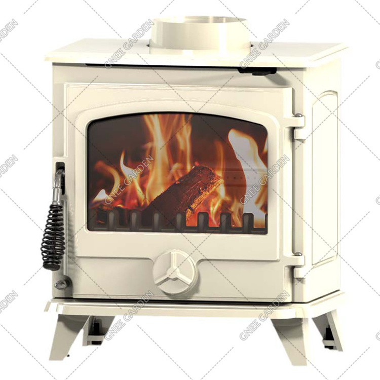 Classic Cast Iron Fireplace Double Door Wood Pellet Stove Burning Indoor Wood Burning Stove Cast Iron Stove