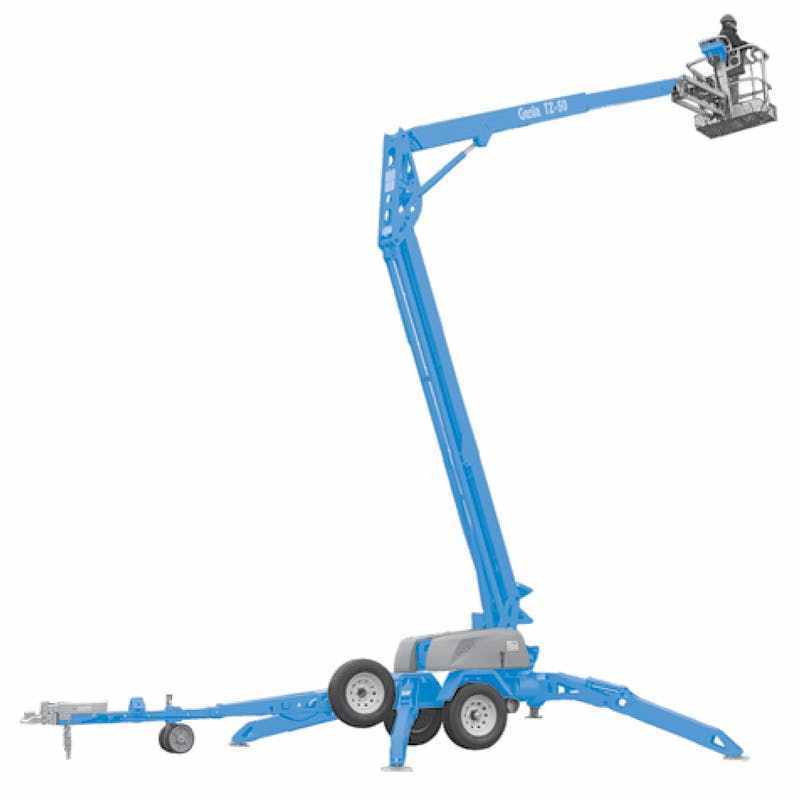 Hot sale 12m Hydraulic Lifter Machine Towable Cherry Picker Lift at cheap wholesale prices