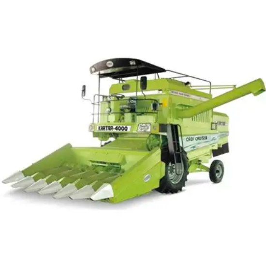 Agricultural 4lz-6 Self-Propelled Combine Harvester for Wheat Rice Grain USA