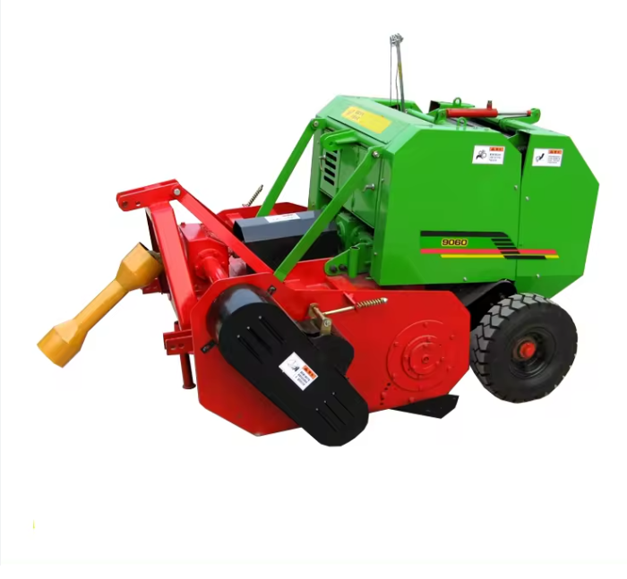 High Standard Automatic Mini Round Straw Hay Baler Straw Baling Machine Grass Baler Cheap price