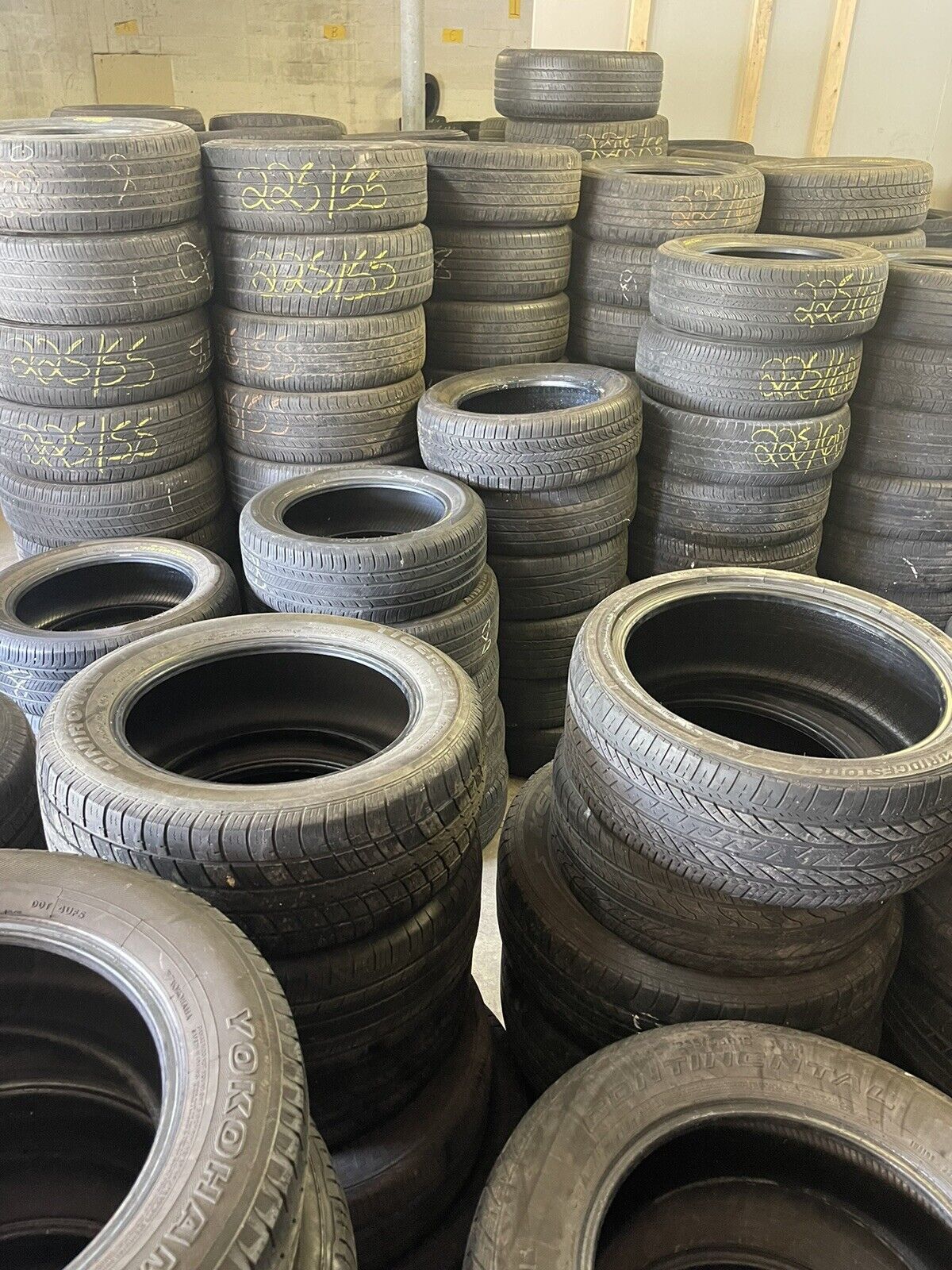 High Quality Black 100% Rubber Used Tyres Export USA