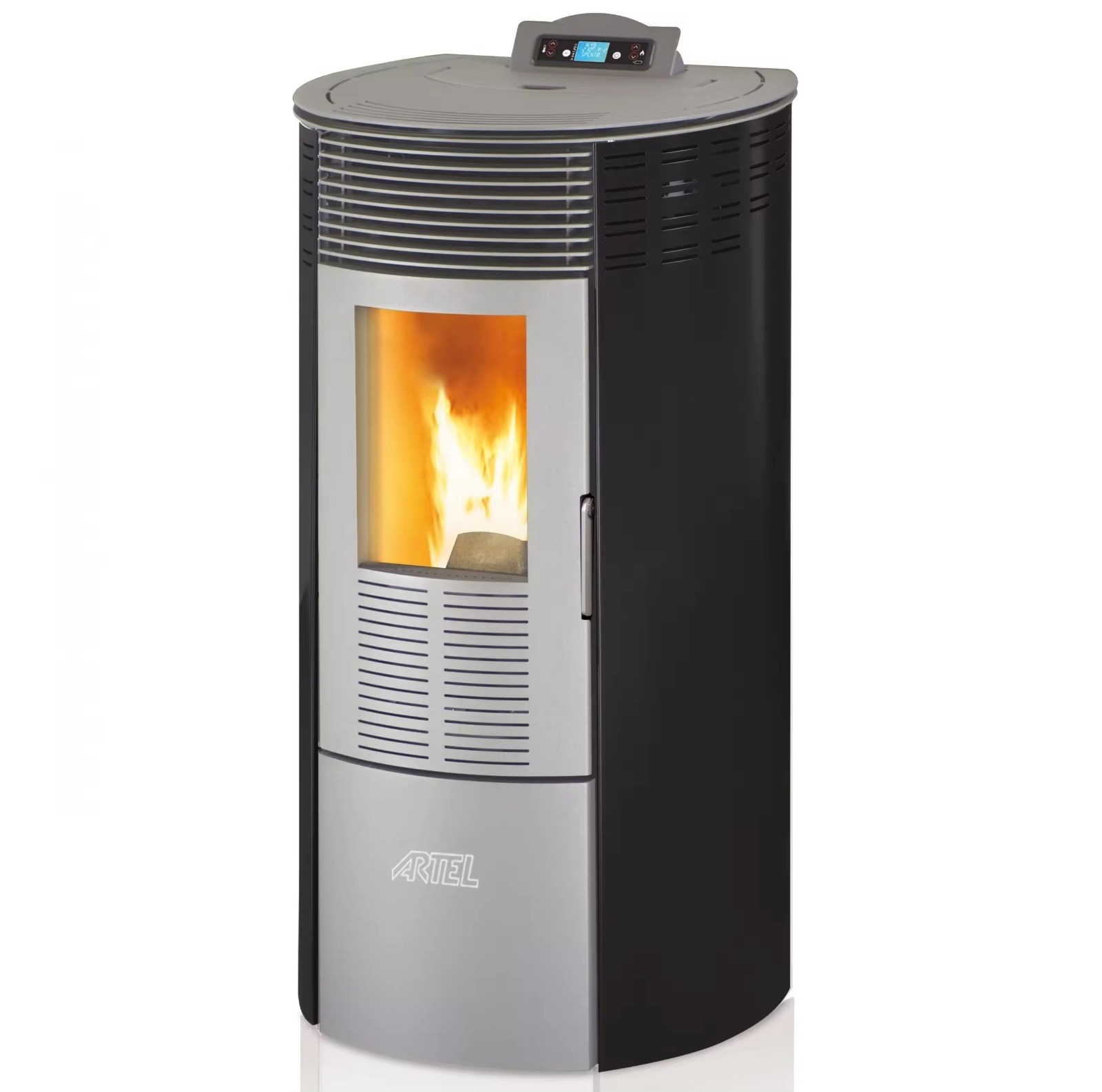 Automatic Smokeless Feeding wood burn Pellet Stove Fireplace Hydro Biomass indoor heating Stove for Sale Cheap