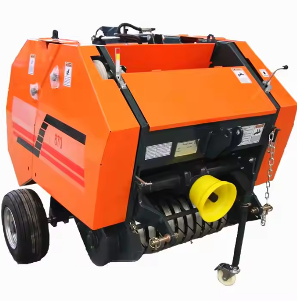 High Standard Automatic Mini Round Straw Hay Baler Straw Baling Machine Grass Baler Cheap price