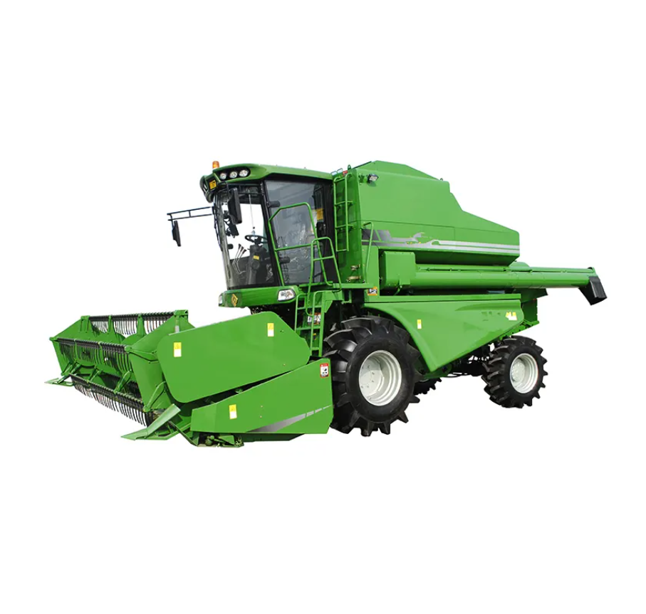 Hot sale USA Multi functional 102HP Harvester machine wheat rice combine harvesters small combine harvester