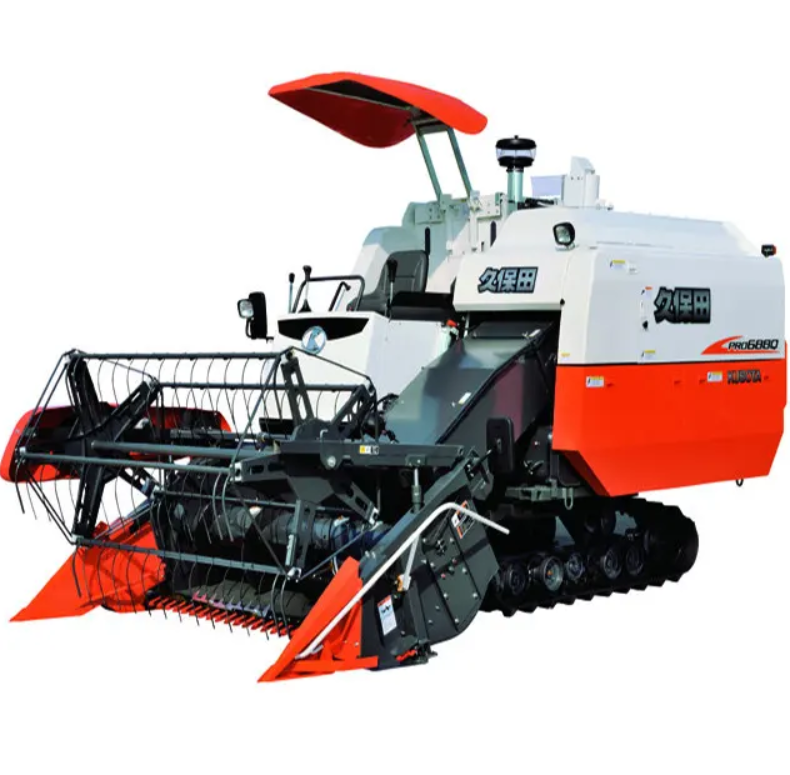 Hot sale USA Multi functional 102HP Harvester machine wheat rice combine harvesters small combine harvester