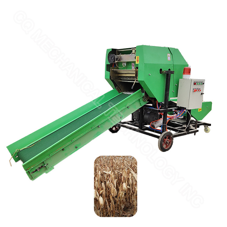 Silage machine alfalfa mini round hay baler