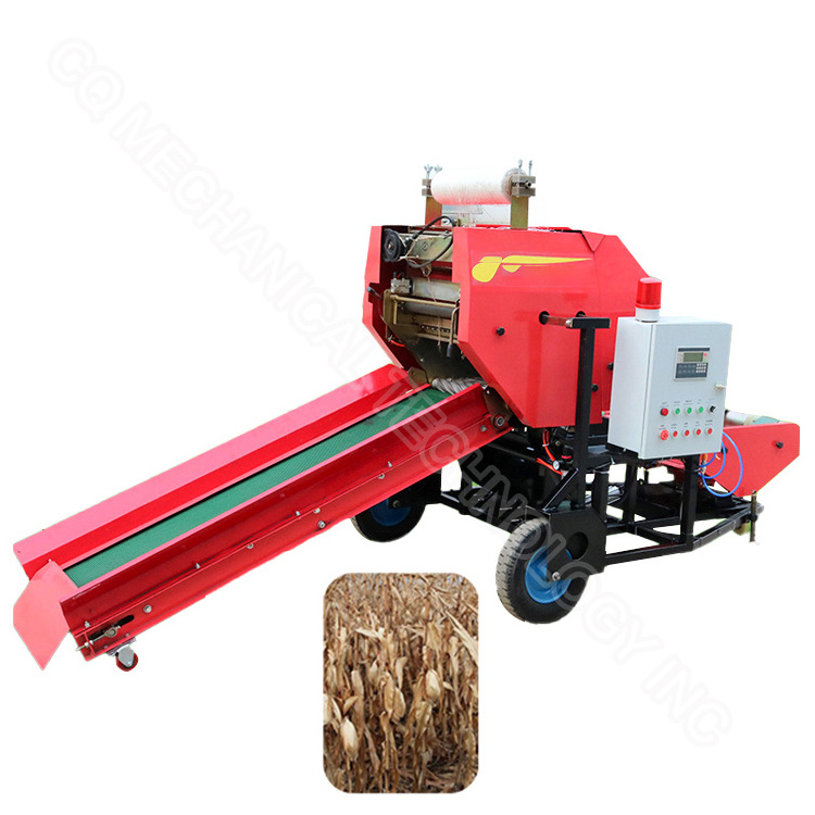 Silage machine alfalfa mini round hay baler