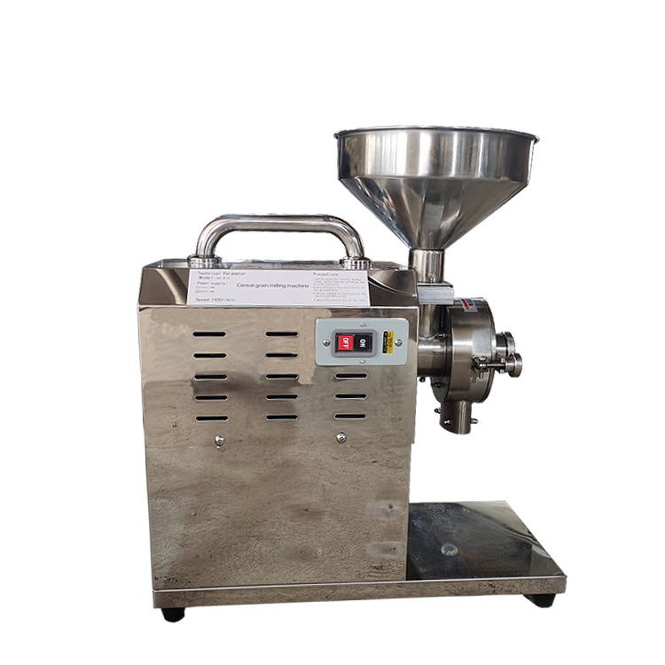 high quality electric bean sorting chili grinding beans crushing industrial coffee grinder machine