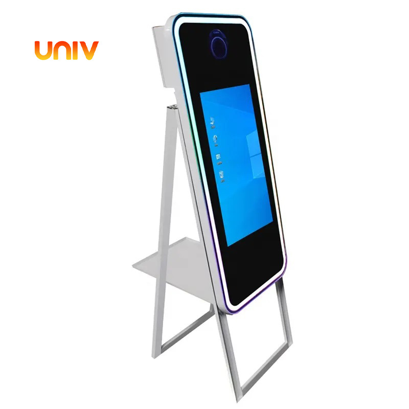 Dropshipping Photo Booth Mirror Touch Screen Portable Magic Mirror Photo Booth With Camera And Printer Kiosk For Events