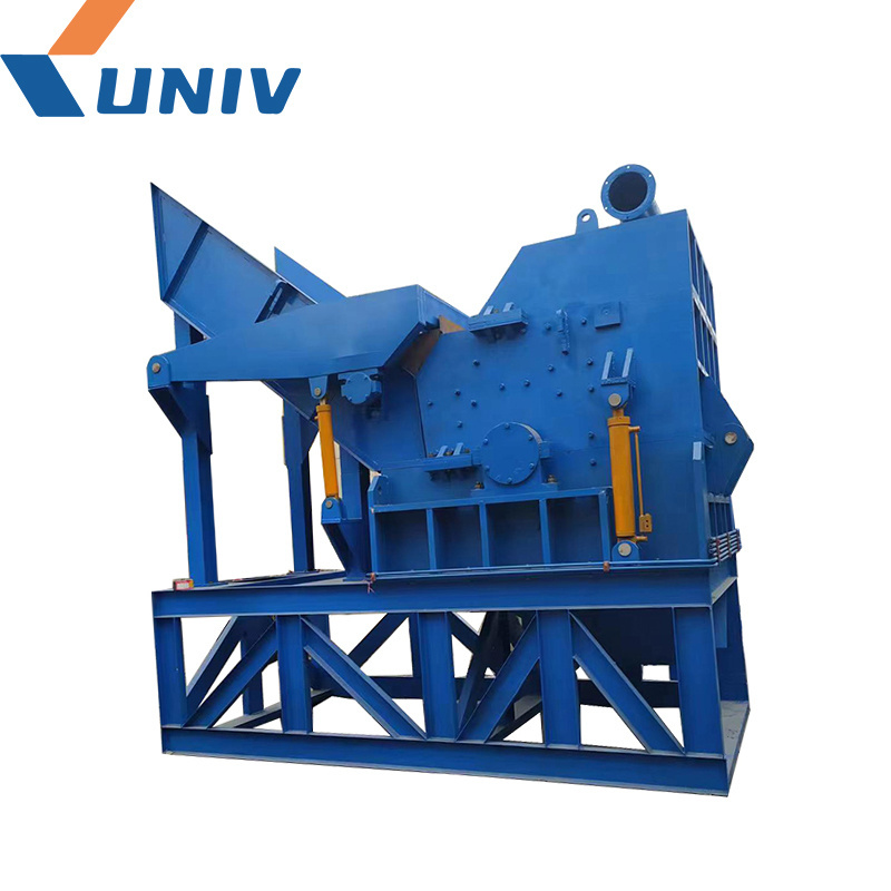 UNIV scrap car used tyre recycling equipment tire shredder rubber crusher trade tyre shredding machine for sale