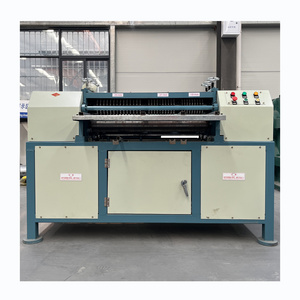 High Effective AC Radiator Dismantlign Machine Radiator Tube Stripper Copper Tube Sorting Machine for copper recycling