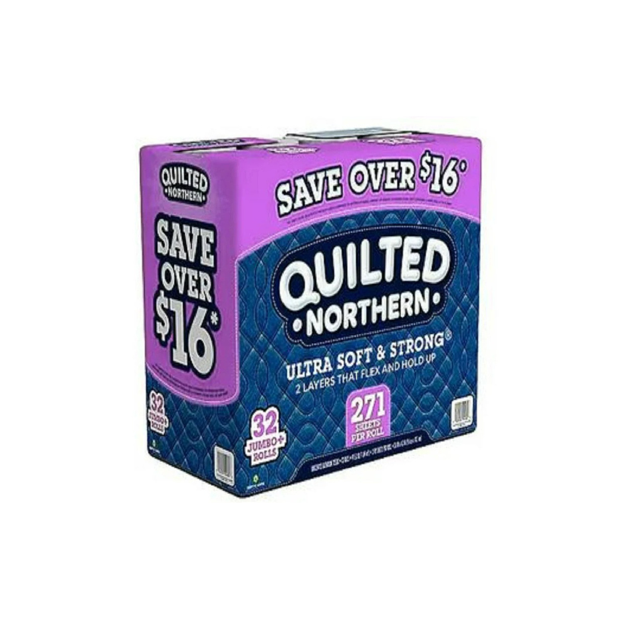 Quilted Northern Ultra Plush Standard Toilet Paper White