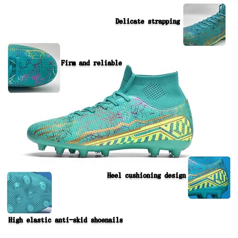 New Arrival Wholesale Outdoor Indoor Men's Soccer Shoes High Quality Football Boots Low Training Sport Sneakers