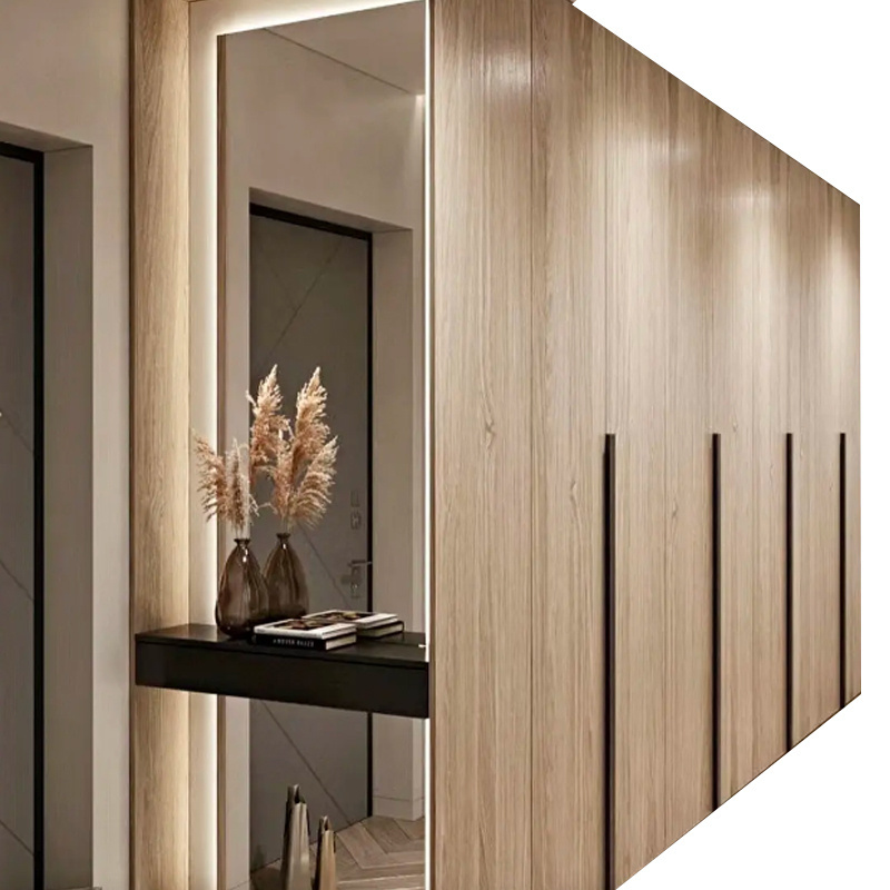 Hot selling bedroom modern wood wardrobe with low price