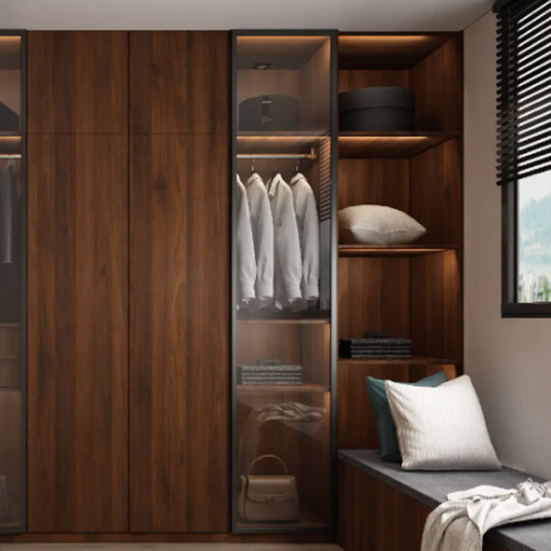 adjustable shelves  WALK-IN CLOSETS fancy bedroom wardrobe