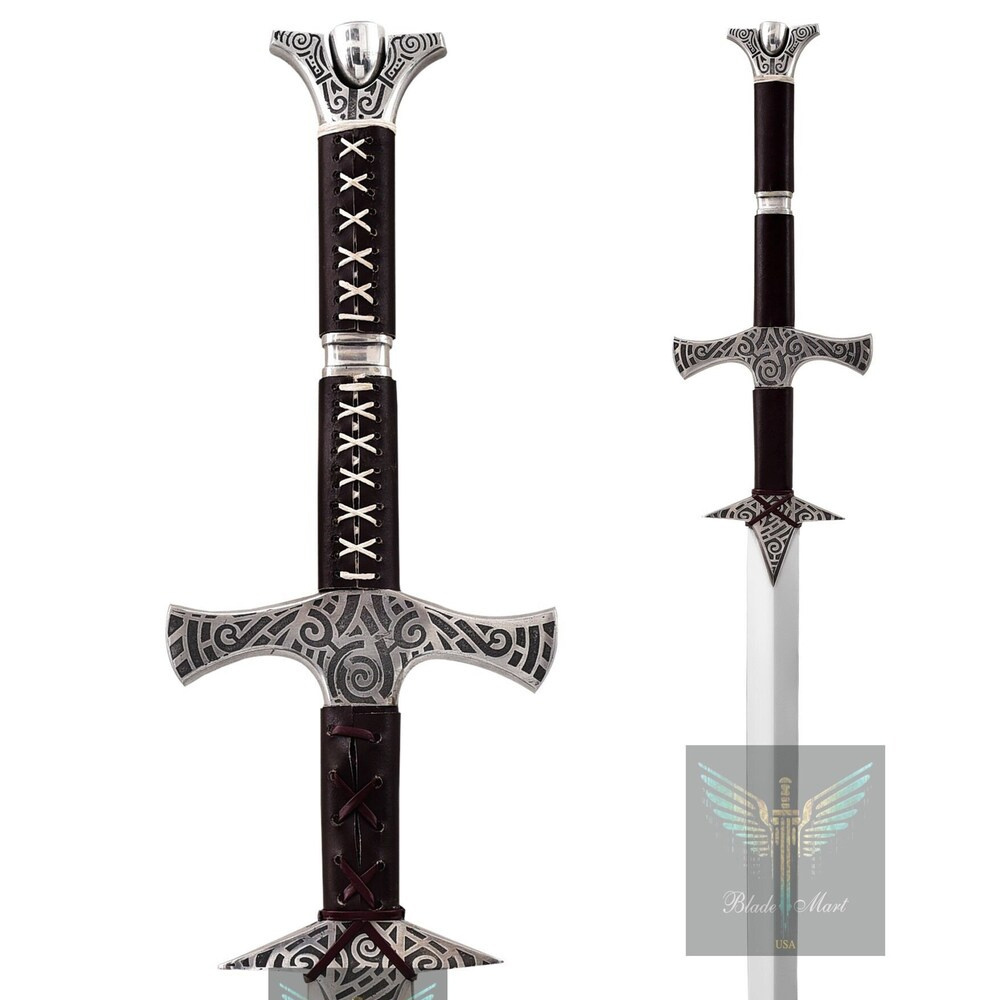 High Quality Personalized Remarkable Skyrim Sword Custom Hand Forged Sword Two Handed