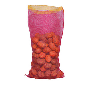 Best-selling 5kg 25kg 50kg Pp Leno Onion Mesh Bag Net Bags For Fruit Vegetable