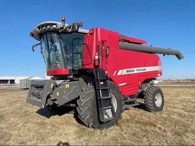 fairly used Massey Ferguson 9520 combine harvester with good condition for sale