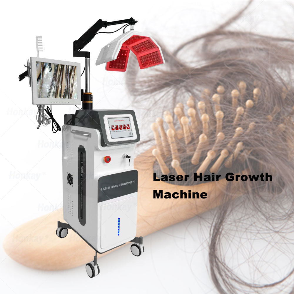 distributors hair loss treatment hair analysis growthmachine 650nm laser hair regrowth machine