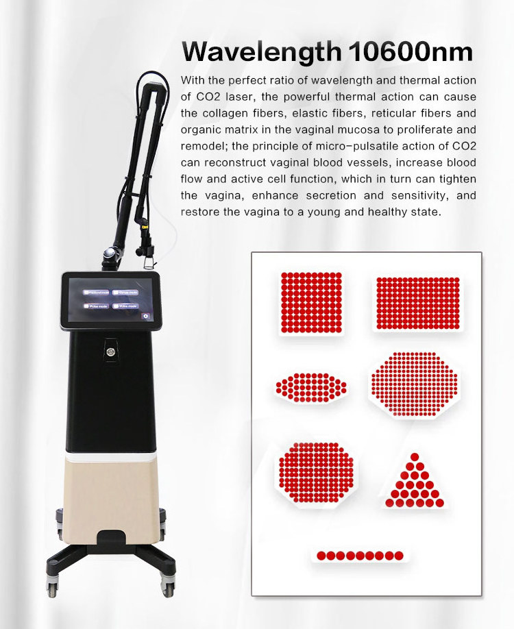 Laser Medical Co2 Fractional 40W Skin Rejuvenation Fractional Co2 Laser Korea skin repair Co2 Fractional Laser Price