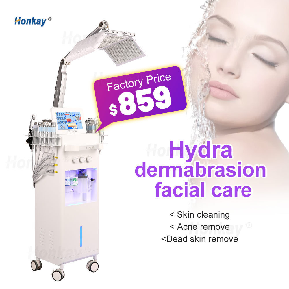 New Arrival 14 In 1 Multifunctional Hydra High Frequency Aqua Facial Peeling Facial Machine With Plasma Pen Face Lift