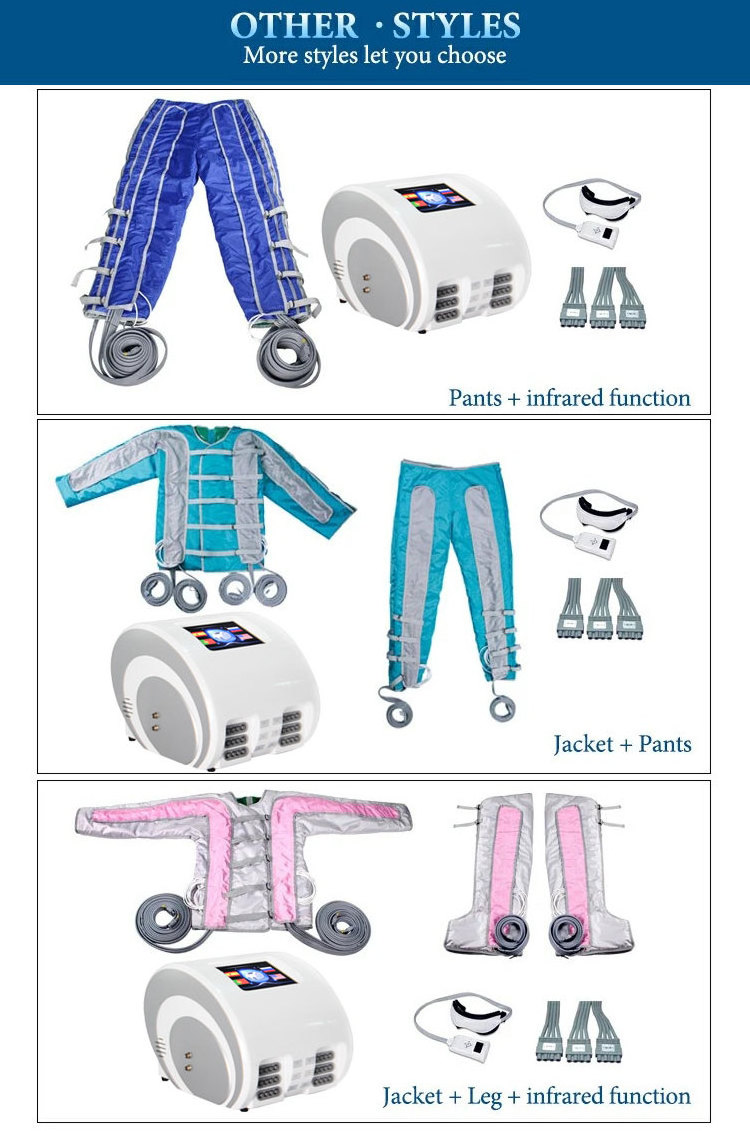 honkay 3 in 1 infrared presoterapia eye massage compression boots air massage full body lymphatic drainage pressotherapy machine