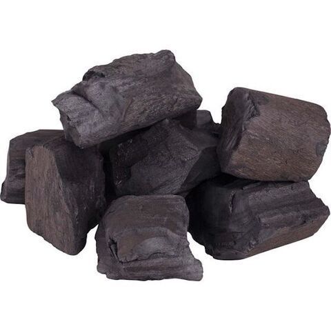 Hexagonal charcoal for barbecue and heating natural hardwood