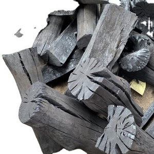 Hexagonal charcoal for barbecue and heating natural hardwood