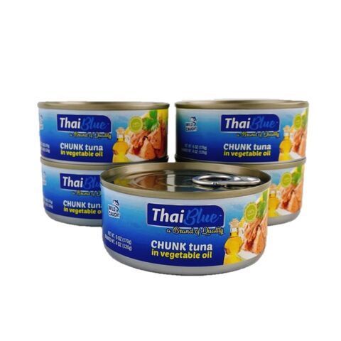 Canned tuna in salad sauce