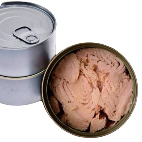 Canned tuna in salad sauce