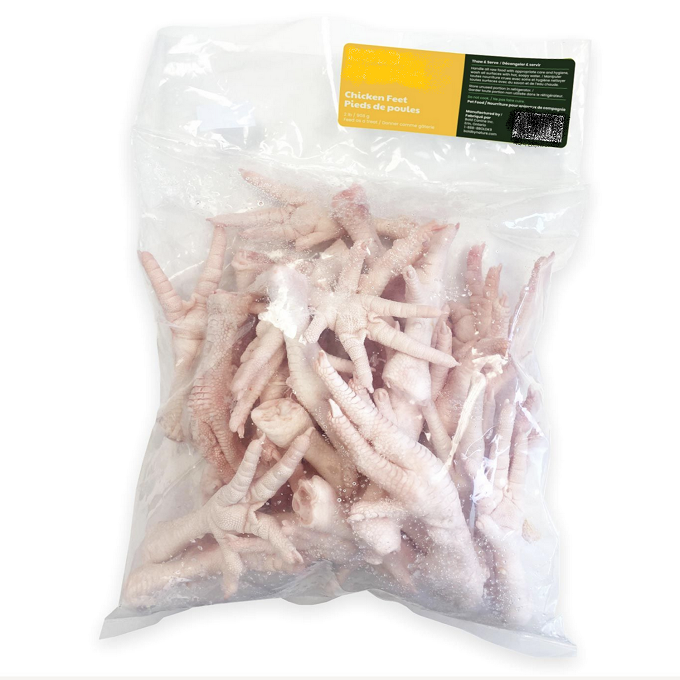 IQF Frozen Chicken Paws / IQF halal Frozen Chicken feets / Chicken feet