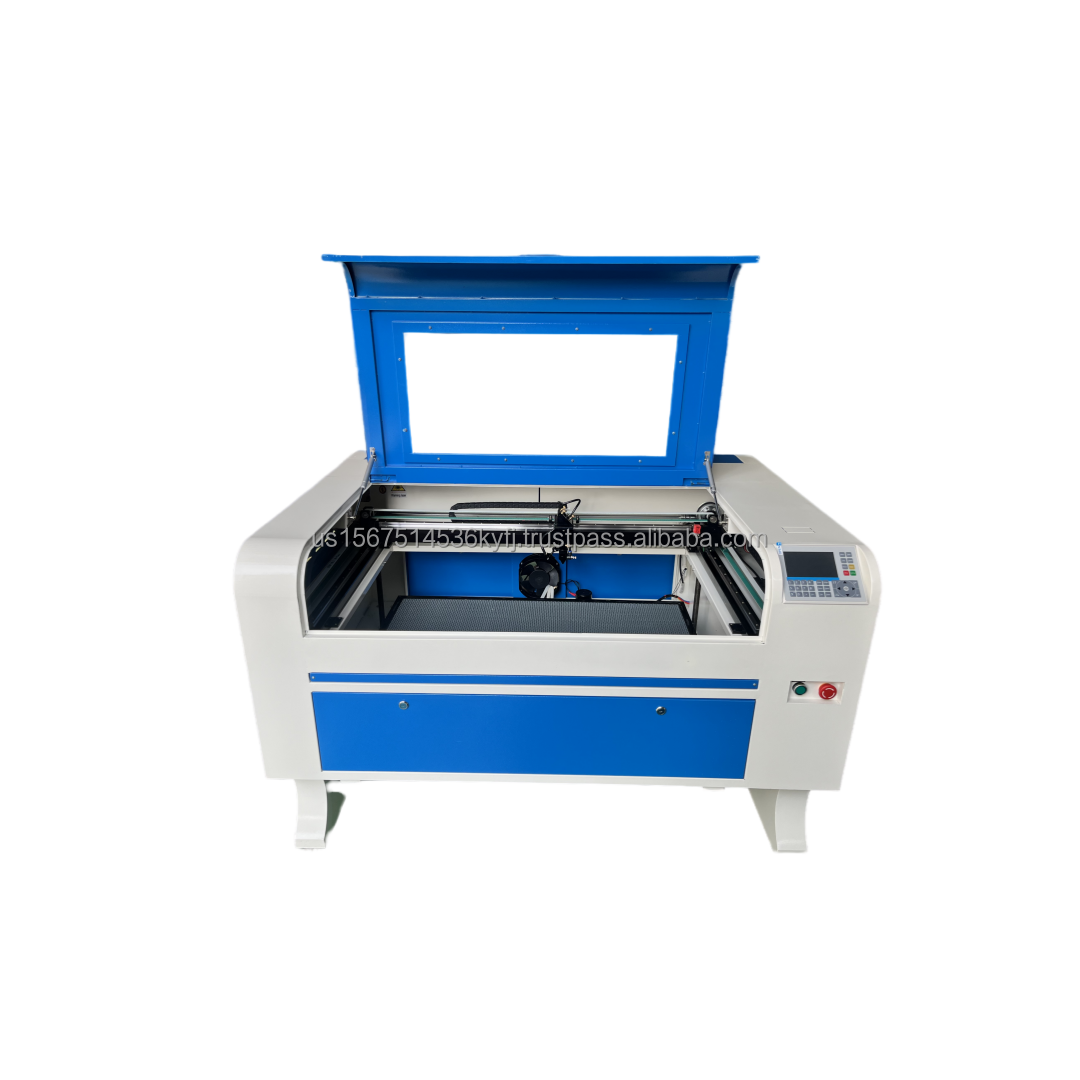 Acrylic Wooden Laserable Engravable Blanks Cutting Machine 9060 Laser Cutter with Reci W4 130W Tube Ruida Control Lightburn