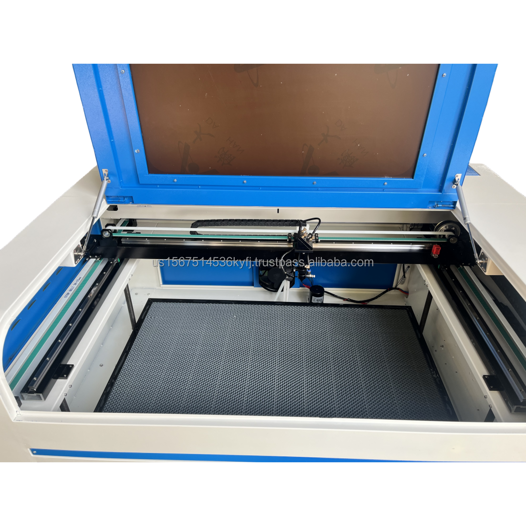 Acrylic Wooden Laserable Engravable Blanks Cutting Machine 9060 Laser Cutter with Reci W4 130W Tube Ruida Control Lightburn