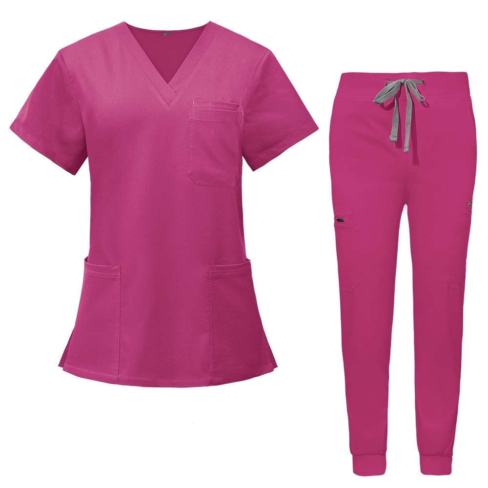 Operating room skin management nurse clothes short-sleeved hand wash clothes for women surgeon isolation scrubs