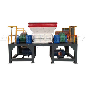 Equipment Automatic Double Shaft Metal Shredder Machine