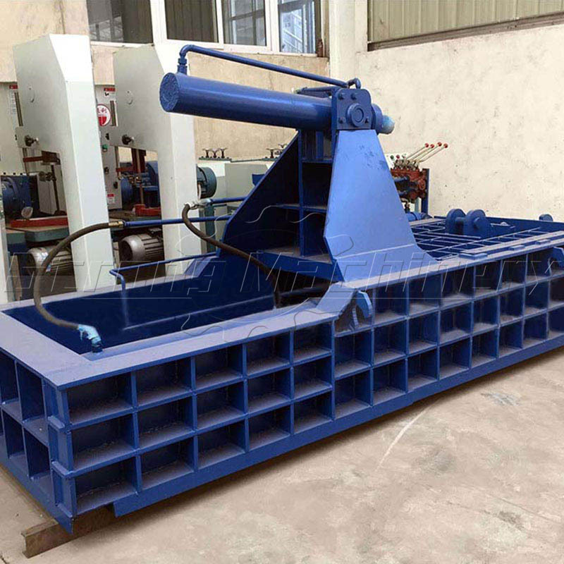 China Machine Baler Automatic Scrap Metal Balers Plastic Metal Aluminium Can Baling With Cheap Price