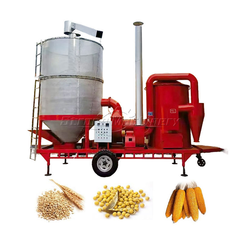 Rice dryer machine paddy drying 5ton small maize dryer machine corn drying machine