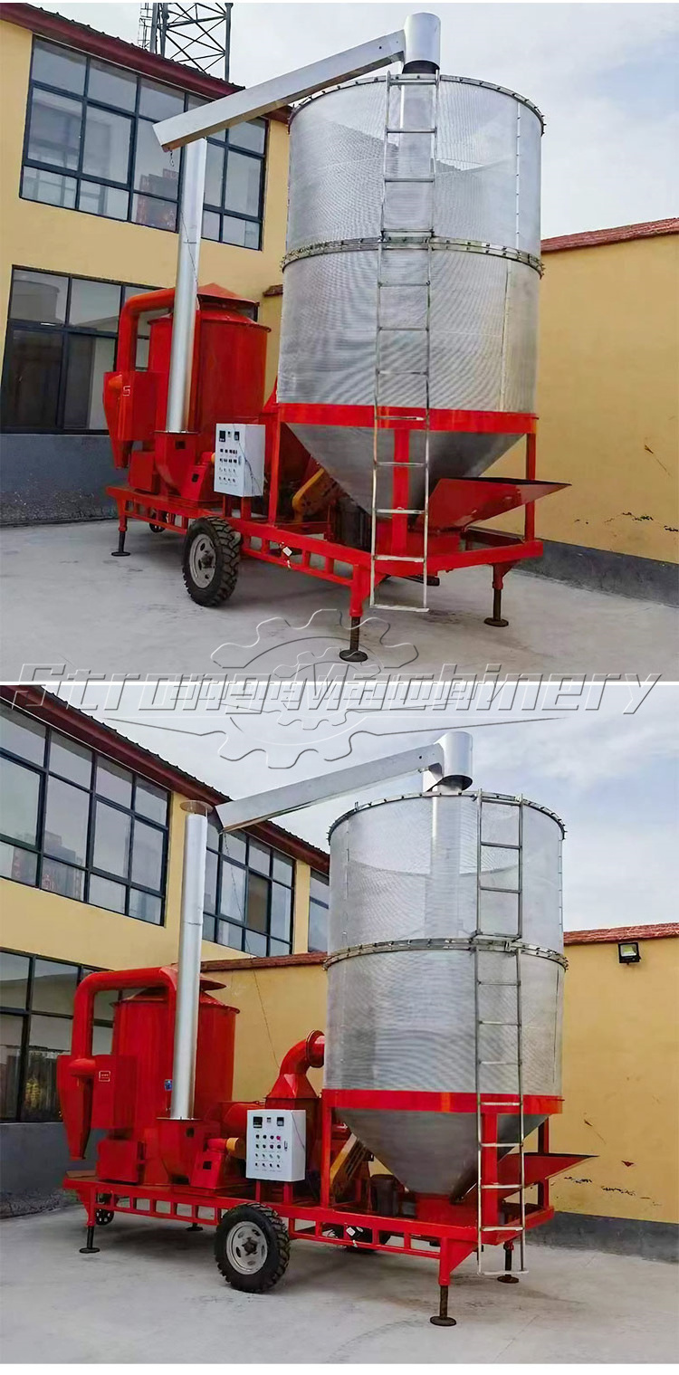 Rice dryer machine paddy drying 5ton small maize dryer machine corn drying machine