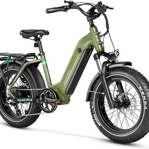 100% Authentic New Ocelot Pro Long-Range Step-Thru Fat Tire Electric Bike Ready for Worldwide Delivery