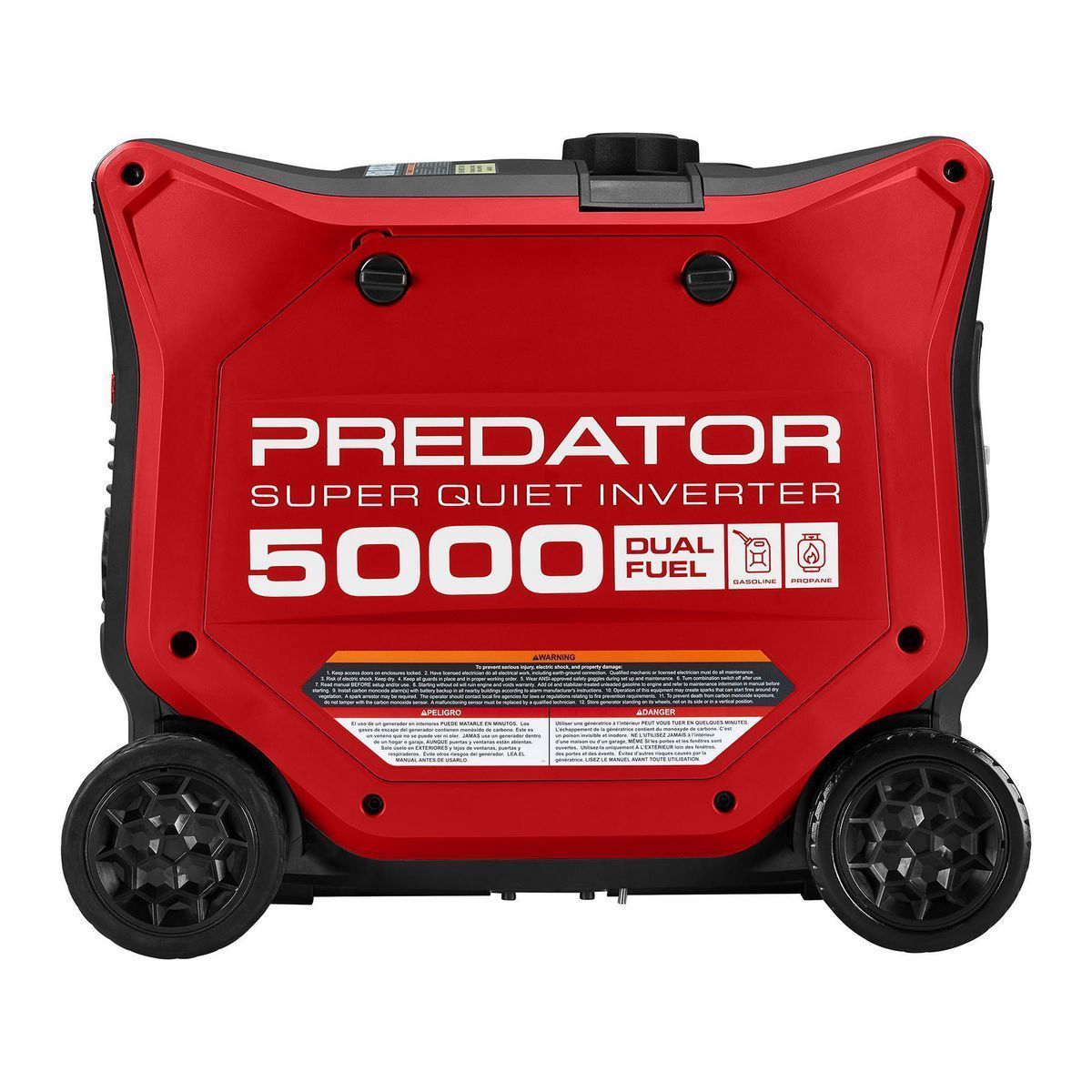 100% Authentic Brand New 5000 Watt Dual-Fuel SUPER QUIET Inverter Generator with Remote Start and CO SECURE Technology