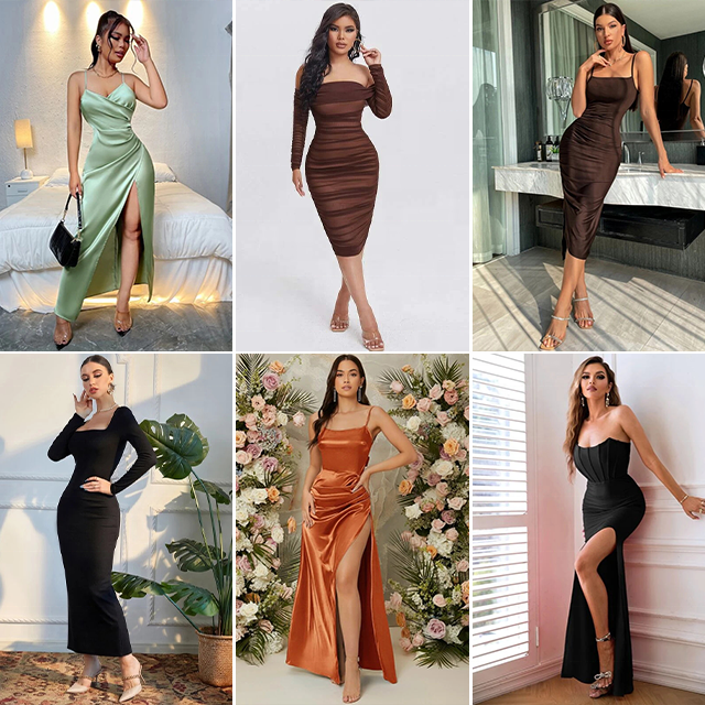 Cheap 2024 Fashion Dresses Stock Lots Apparel Brand Clothing Wholesale Bulk Mixed Plus Size Women Clothes Bales Dress for Sale